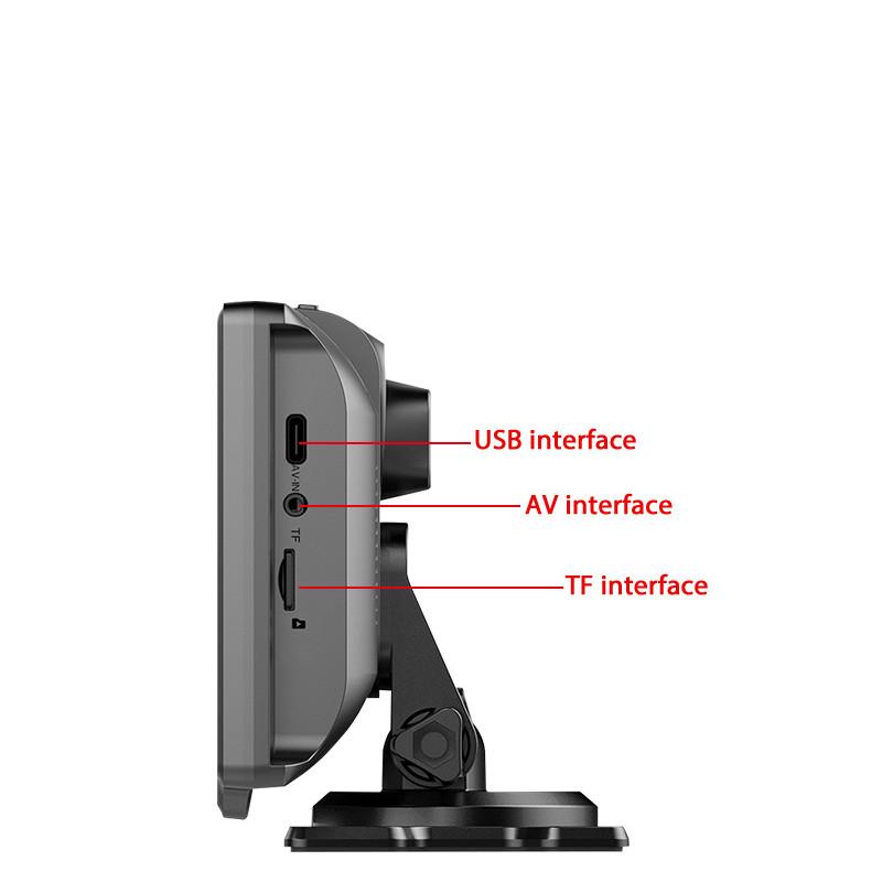 10.26" Support Build-in For Wireless Apple Carplay Andro Auto Bluetooth WiFi Car DVR Dual Cameras Recording 2.5K + 1080P APP Control Multimedia Player