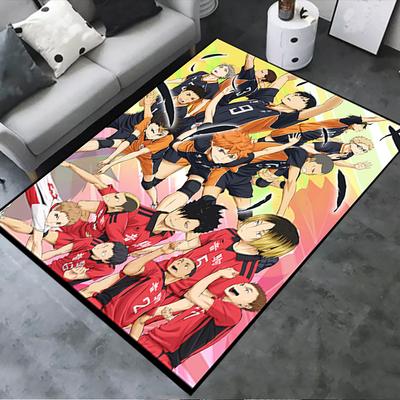 2025 Новый Haikyu!! Ковер с рисунком из аниме для гостиной, спальни, дома, украшение дивана, нескользящий коврик для пола для детей 53