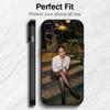 Чехол для телефона 'Красотка Эмма Уотсон' для iPhone 17, 16, 15, 14, 13, 12 Plus, Max, Мягкий Силиконовый Черный Чехол