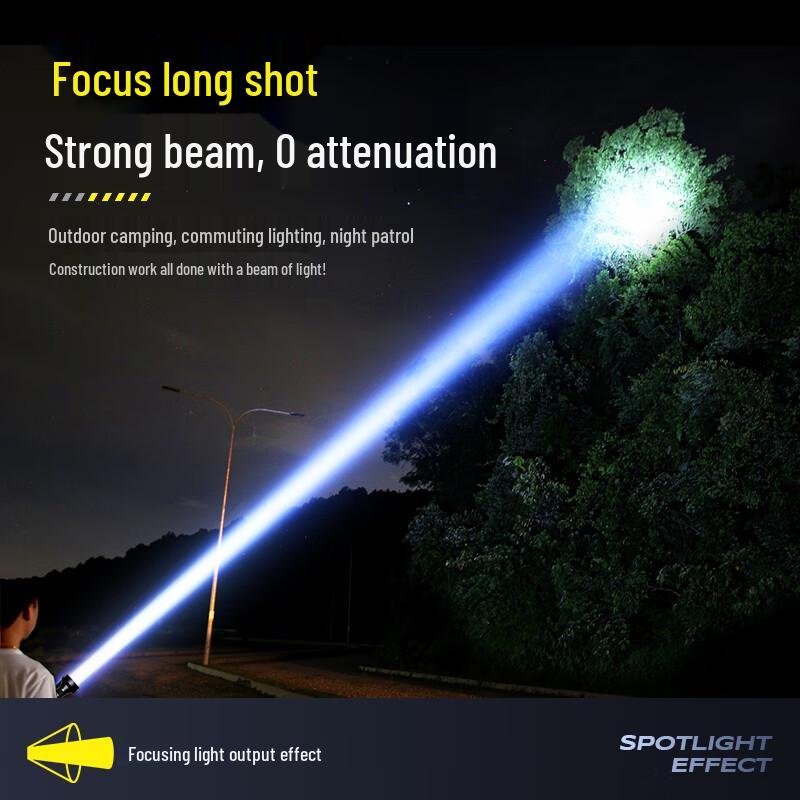 Philips SFL1252/93 Rechargeable Outdoor LED Flashlight