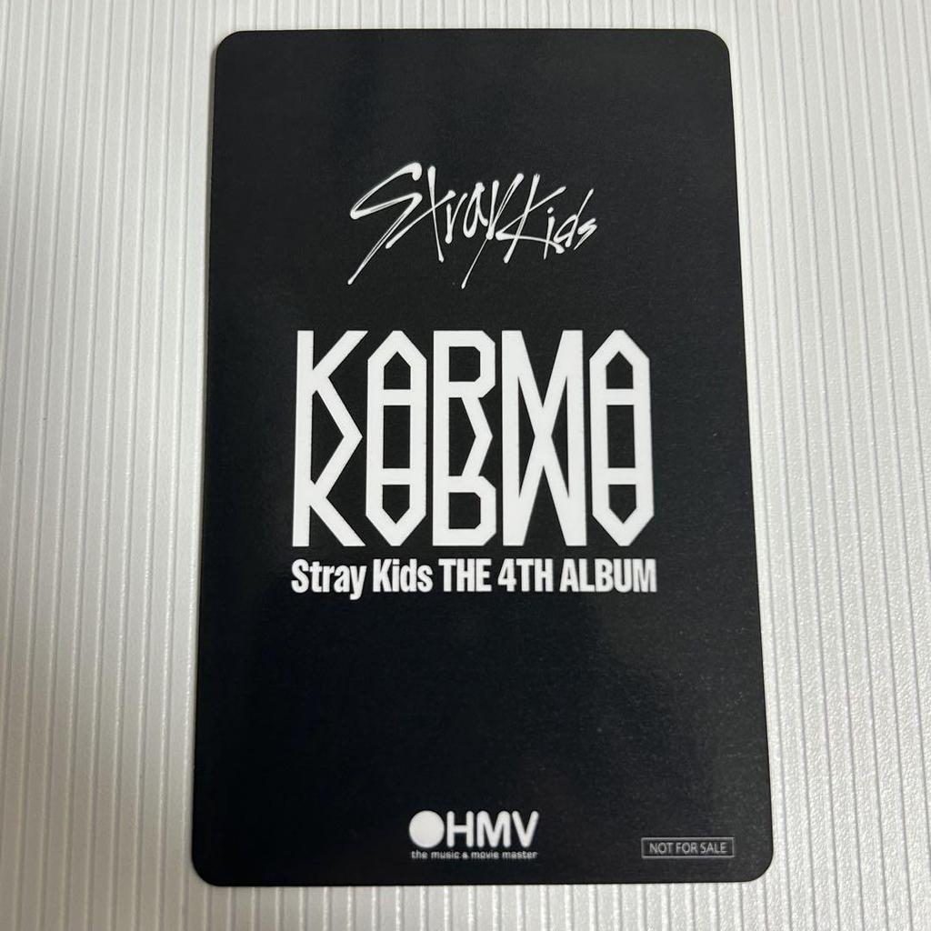 [Б/У] stray kids KARMA HMV Rakidro Торговая карта Полный набор из 9 штук