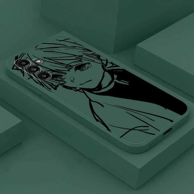 Чехол-капа с изображением аниме «Убийца Демонов» для Samsung Galaxy A13 A12 A52s A33 A13 A73 A53 A42 A72 A22 A52 A32 A23, роскошный квадратный жидкий чехол