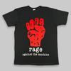 RAGE AGAINST THE MACHINE _ Черная футболка ‘Fist_Star’ Размер S-