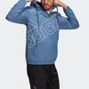 adidas M Favs Q1 толстовка с капюшоном на половину молнии, спортивная куртка, мужская верхняя одежда, темно-синий GK9443