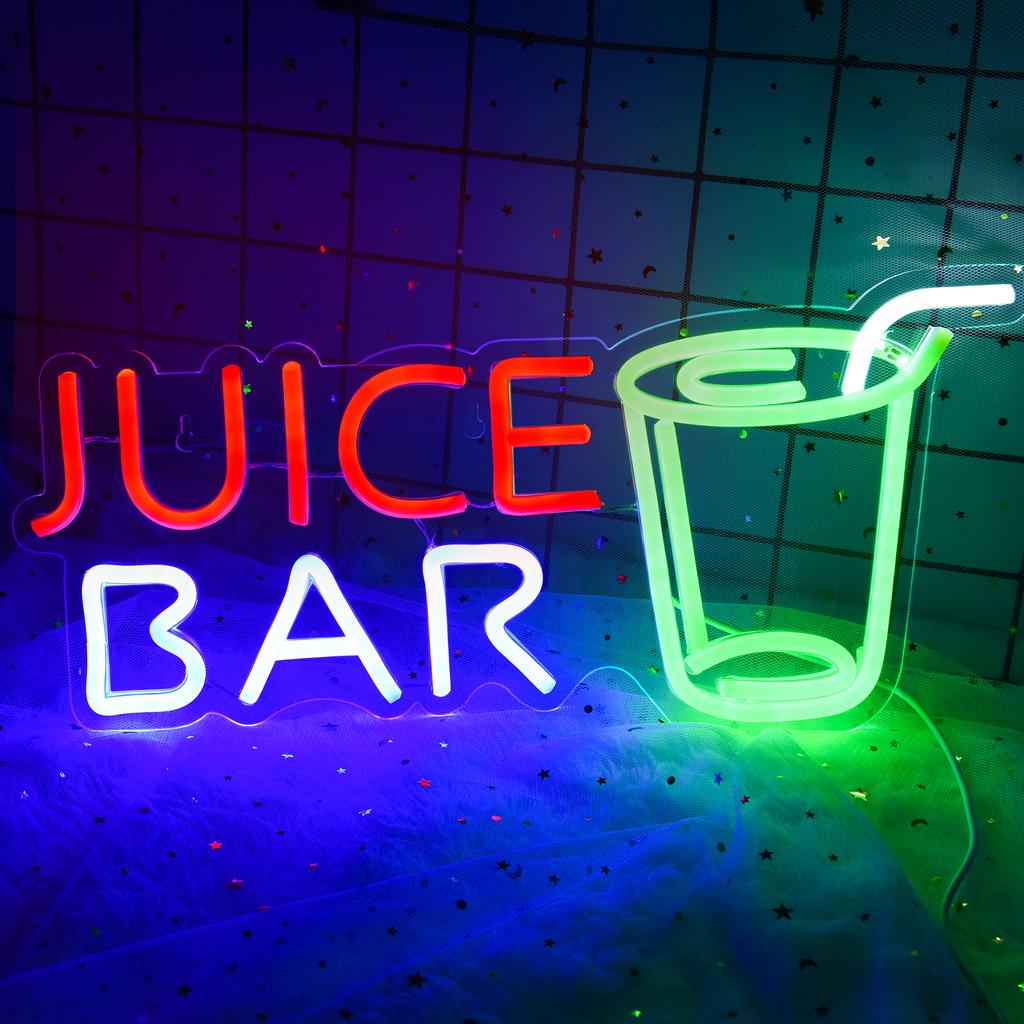 Неоновые вывески для бара Juice Bar, декор стен, неоновая вывеска для бара, светящаяся вывеска для пива, неоновая вывеска для бара Juice Bar, декор для паба, спальни, вечеринки