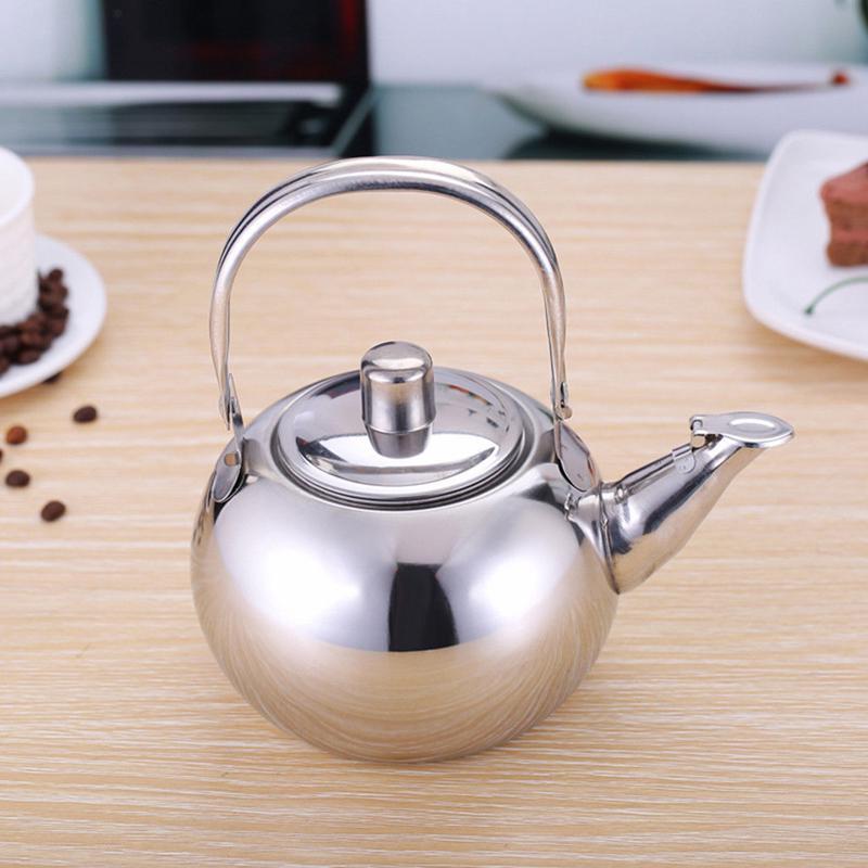 Stainless Steel Tea Pot With Tea Strainer Teapot With Tea Infuser Teaware Sets Tea Kettle Infuser Teapot