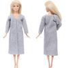 Winter Long Coat for Barbie Doll Hoodies 1/6 12 Inch Dolls Clothes Girl Toy
