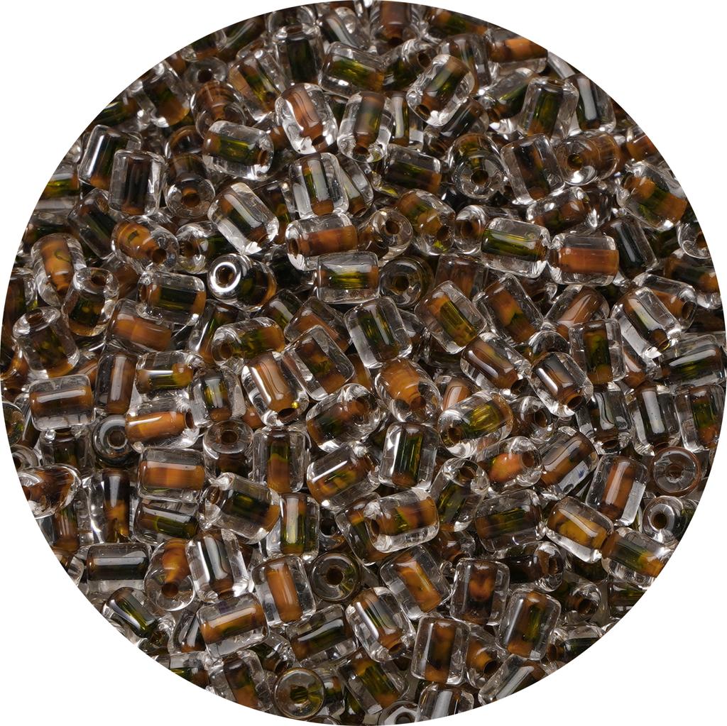 80Pcs Domestic High-Quality Glass Seed Beads Cylinder Retro Ink Wash Bead For DIY Bracelets Necklaces Jewelry Making