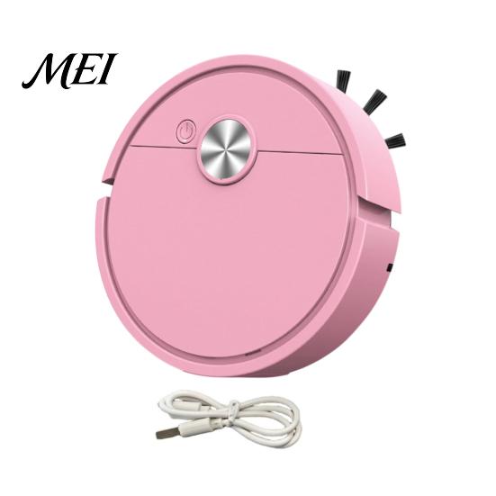 Car Floor Cleaner Mini Robot Vacuum Cleaner, 3 in 1 Sweeping Mopping Robotic Vacuum, Mop And Slim Cordless Self Charging for Home Hard Compact