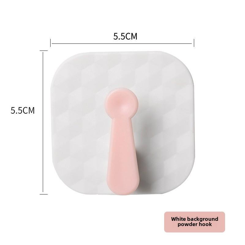 1 шт. Контрастный цветной крючок для кухни, настенный крючок для многофункциональной ванной комнаты, вращающийся крючок для хранения на кухне, вешалка без следов