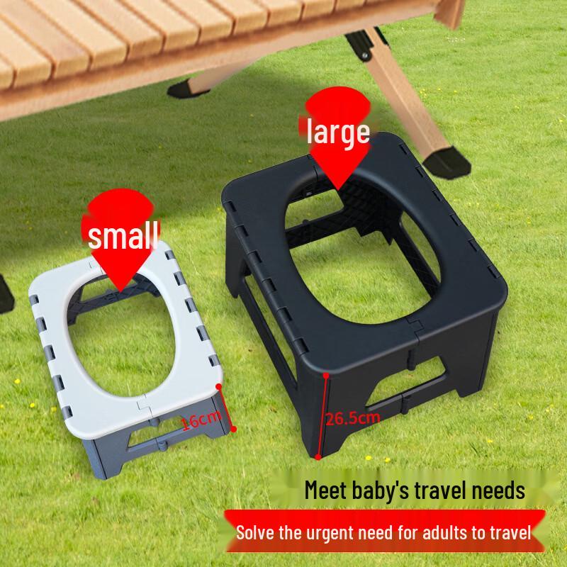 Portable Folding Vehicle Travel Toilet