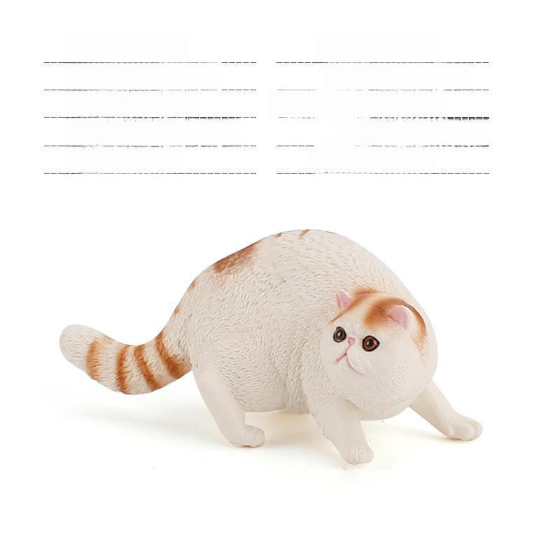 Детский набор игрушек «Черно-белый котенок» — китайские сельские украшения в виде кошечки