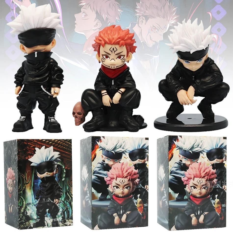 3 Стиля Аниме Фигурка Jujutsu Kaisen Сатору Годжо Фигурка Действия Лорд Проклятий Сукуна Фигурка Коллекционная Модель Куклы Игрушки
