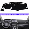 2 Layers Car Dashboard Cover DashMat For Peugeot 3008/5008 2017-2020