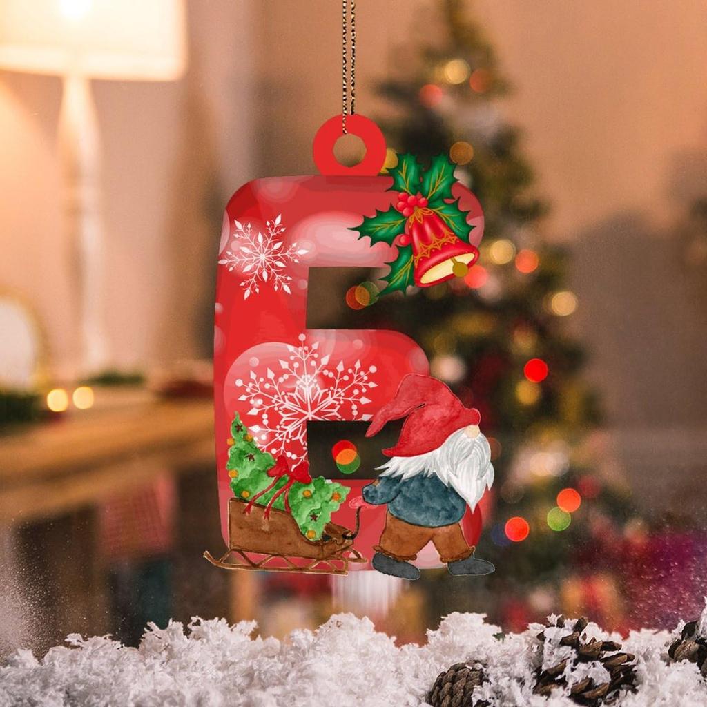 Рождественское украшение Подвеска Рождественская елка Бирка Тематическая вечеринка Поделки Орнамент