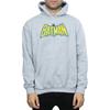 DC Comics Mens Batman Crackle Logo Hoodie