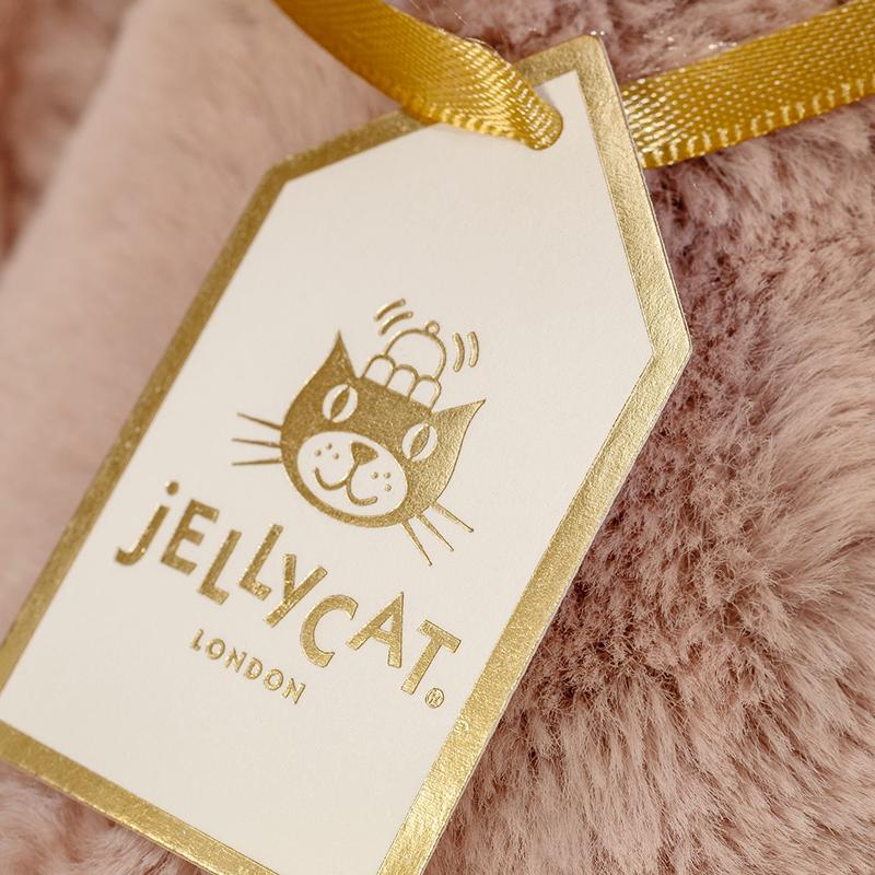 JELLYCAT Серия кроликов Бонни застенчивый компаньон Роза кукла для комфорта плюшевая кукла высота 31 см