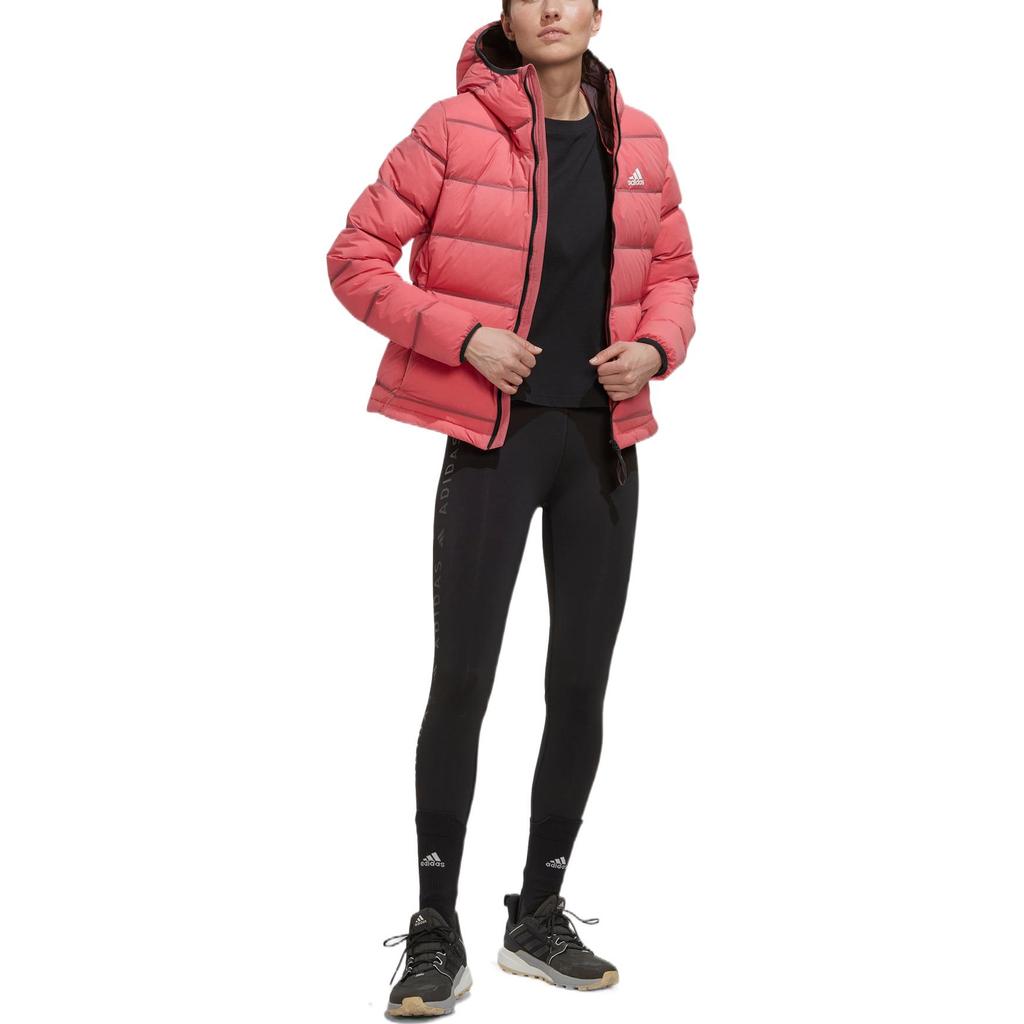 adidas Женская пуховая куртка Helionic Розовая HG8715