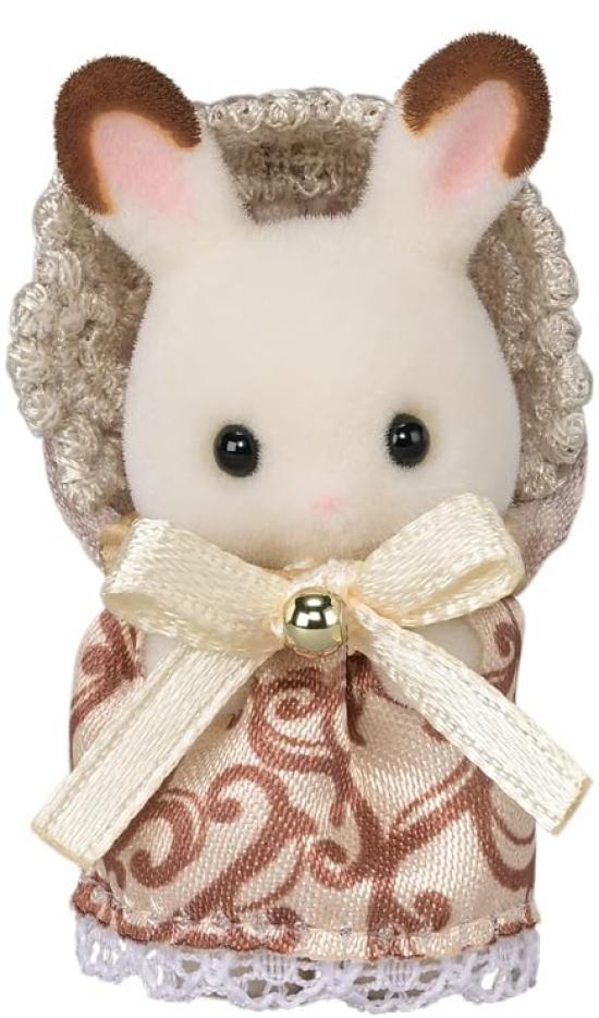 Кукла Sylvanian Families [Набор на годовщину семьи шоколадных кроликов] C-74 ST Mark Сертификация для детей от 3 лет и старше Игрушечный кукольный домик Sylvanian Families EPOCH