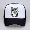 3D Кепка с принтом волка Тотем волка Шляпа Унисекс Женская Крутая Дышащая snapback кепки повседневные Летние Сетчатые Тракерные кепки
