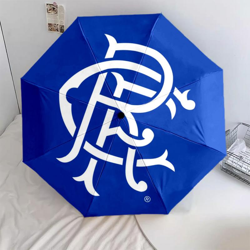 1Pc Broncos Brisbane Team Logo Automatic Umbrella - Suitable Travel Outdoor Portable Umbrella Birthday Gift Daily Essentials