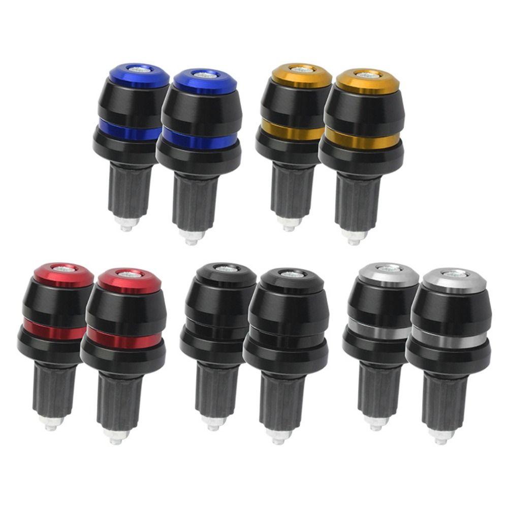 Shock-absorbing Universal Handle Plug Anti-corrosion Motorcycle End Cap Bike Customization