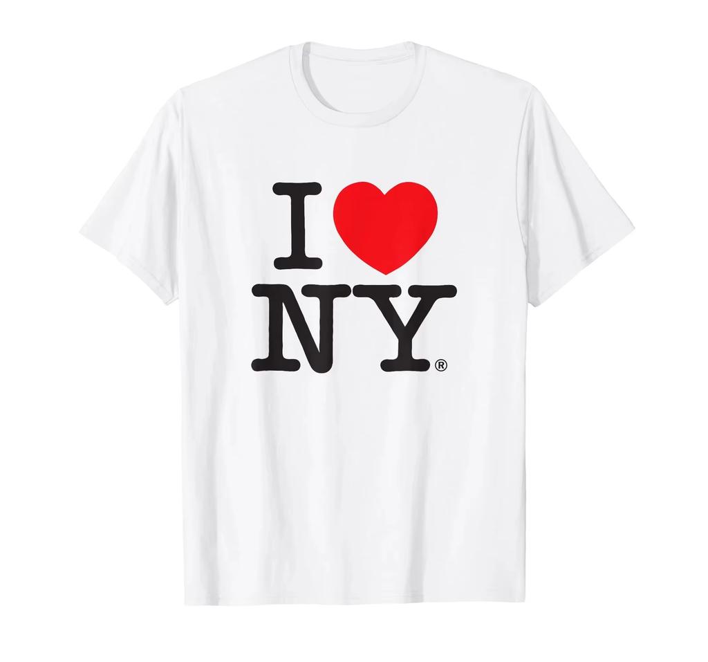 I LOVE NY Classic Logo Gift for Unisex and Women cottonHot sale Unisex shirt Summer New Fashion Oversized neck Unisex Tshirt