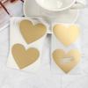 50Pcs/Set Cute Love Pentagram Shape Scratch Card Sticker DIY Postcard Wedding Gift Self-adhesive Coating Sticker Color Multi-use
