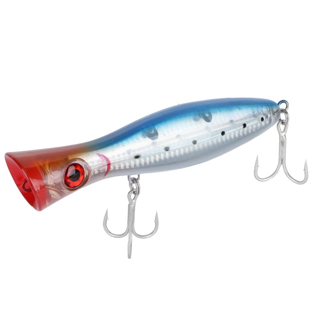 with 3D Eyes opwater Fishing Lure 165mm Artificial Popper Baits Gt Tuna Kingfish