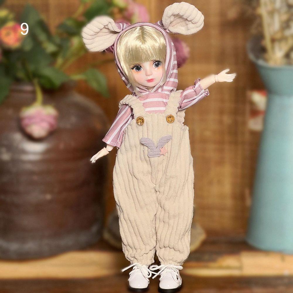 С одеждой обувью BJD кукла с париком макияж DIY игрушки милый лучший подарок для девочек дети