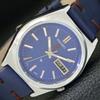 REFURBISHED VINTAGE SEIKO EXPO 70 AUTOMATIC JAPAN MENS BLUE DIAL WATCH A433574-2 R117-a433574