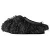 UGG Tazz Fluff Momma Slip-On Comfortable Eva Anti-Wear Closed-Toe Slippers Women Slippers Black 1179371-BLK