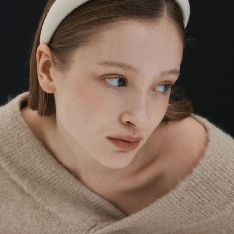 OOV Повязка на голову цвета слоновой кости