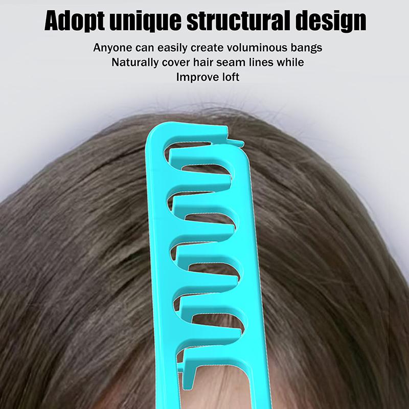 Объемная расческа с широкими зубьями для укладки волос Инструменты для завивки Пушистая текстура Для мужчин Идеально подходит для всех типов волос Инструменты для укладки волос