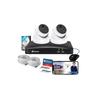 Камера видеонаблюдения Swann 4CH AHD FHD1080P с объемом памяти до 1 ТБ. Комплект из 2 камер видеонаблюдения FHD 1080p 2MP x 1080. Характеристики IP66. Для использования вне помещений и в помещениях.