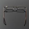 Elegant Eye Protection Reading Glasses Ultralight Metal Square Eyeglasses Presbyopic Eyewear For Men Women
