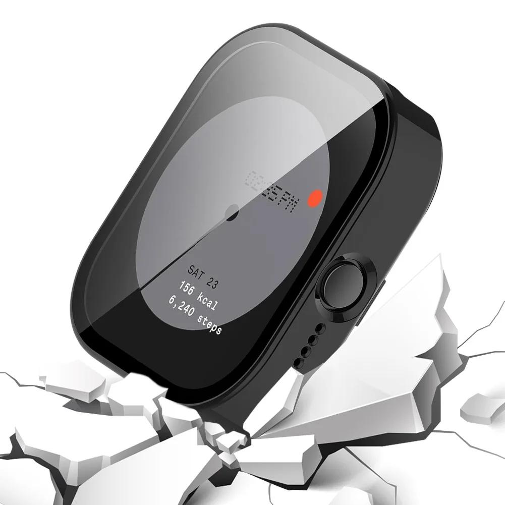 Закаленное стекло HD + Чехол из ПК для экрана CMF Watch 3 Pro Защитная крышка со всех сторон для CMF Watch Pro 2 Бампер Оболочка Чехол