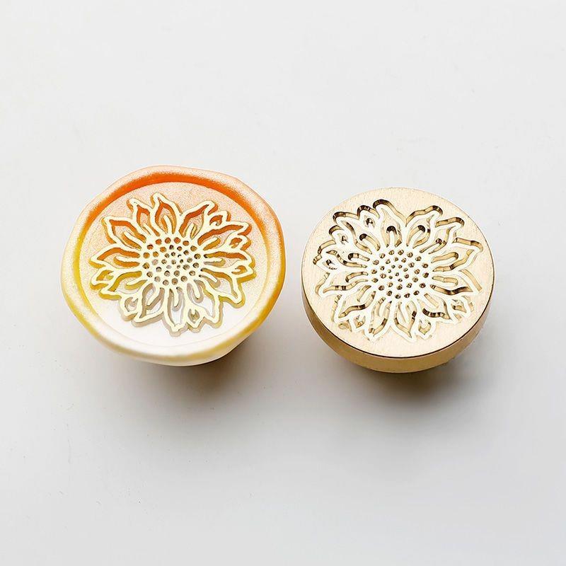 Гравированные латунные штампы головки огнестойкие штампы набор восковых зерен