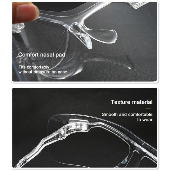 Уличные велосипедные очки, прозрачные противотуманные линзы, ветрозащитные, пескозащитные, легкие, мужские, женские, для бега, мотоцикла, велосипеда, спортивные очки, очки