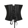 Сексуальный женский корсет чёрного цвета