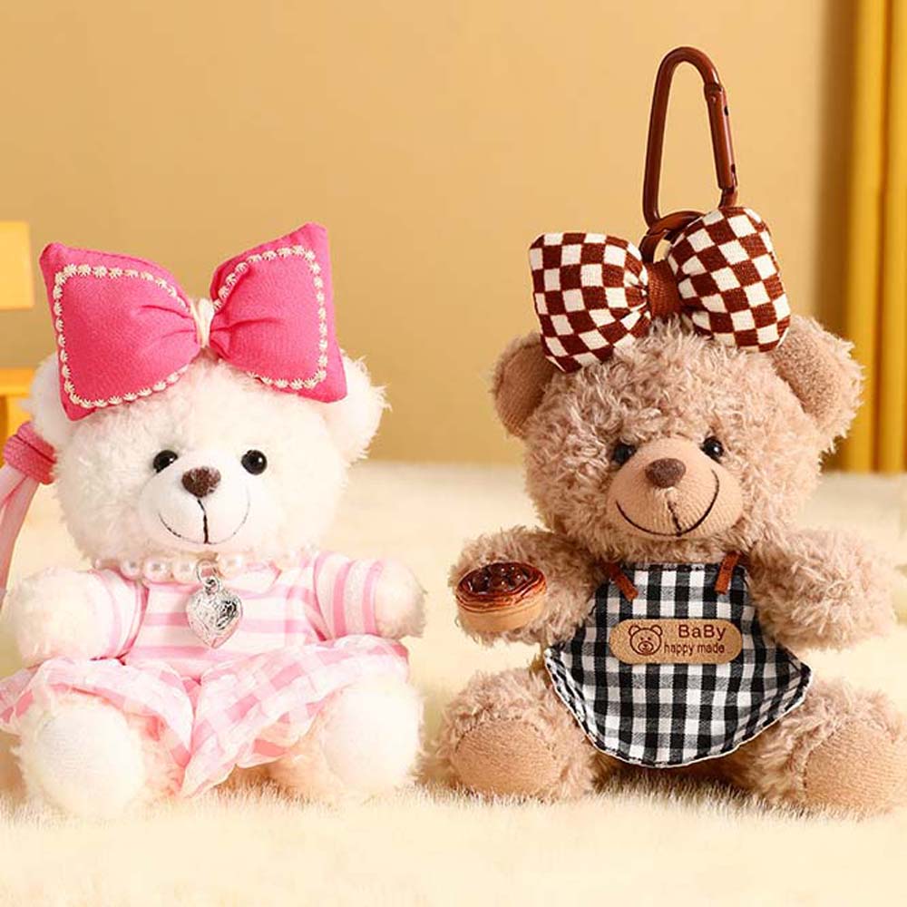 Платье принцессы Медведь Плюшевый медведь Брелок Сумка Подвеска Мягкие игрушки для девочек/женщин