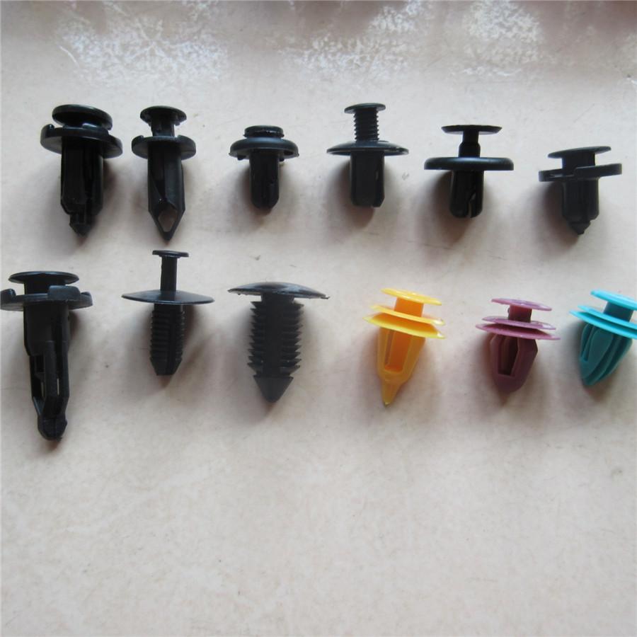 300PCS Mixed Car Fasteners Car Door Bumper Mudguard Trim Panel Fender Lining Ret