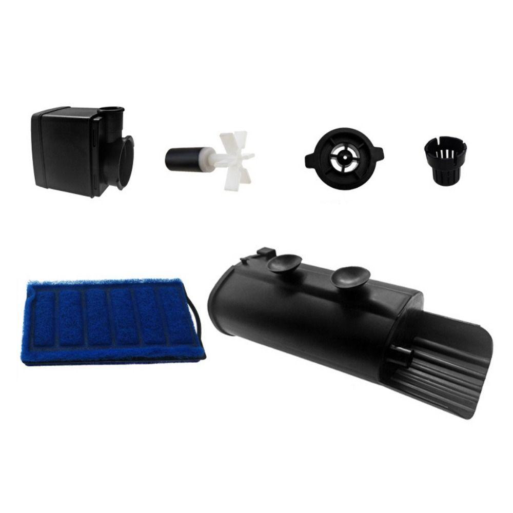 Фильтр для черепахового аквариума с низким уровнем воды, мелкий подвесной фильтр для водопада для небольшого аквариума