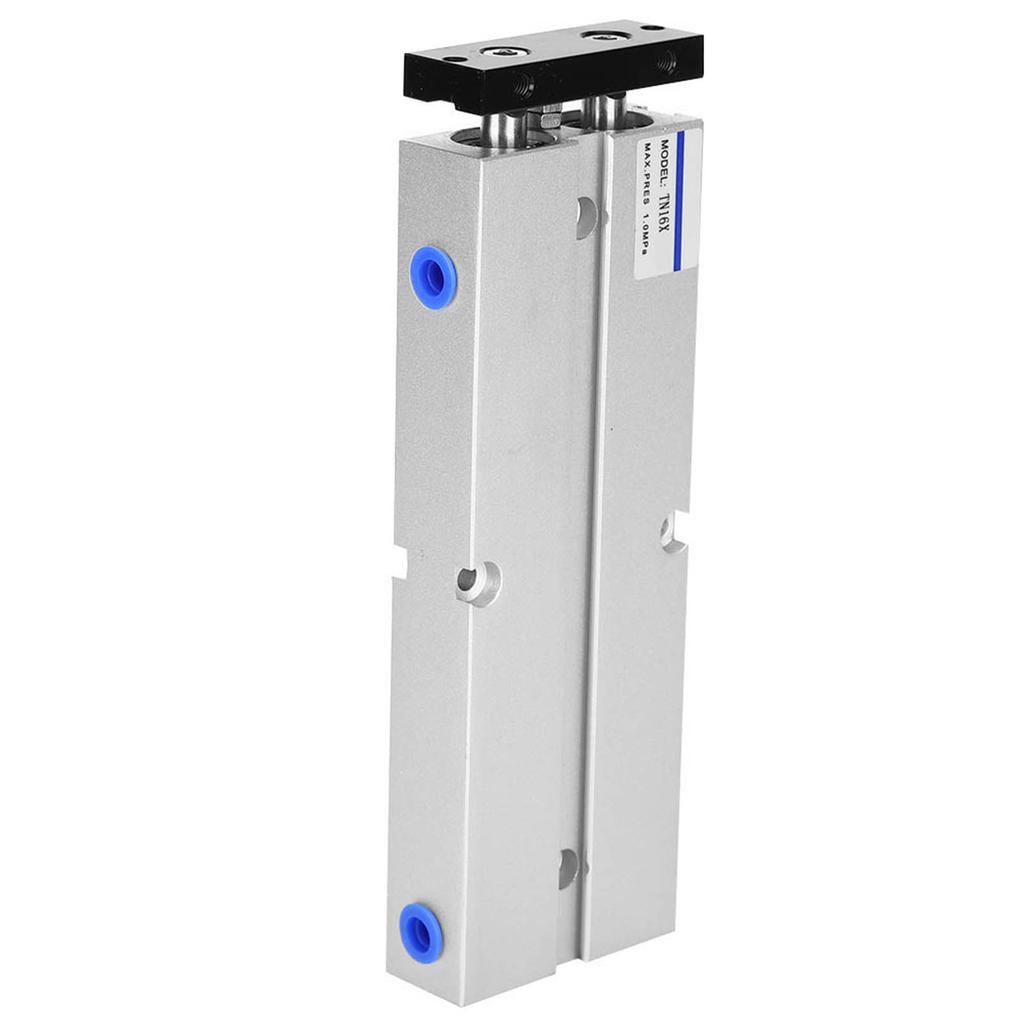 Air Cylinder Pneumatic Double Acting Aluminum Alloy AntiRust TN16 0.10.9MPa 10200mm(TN16X200 S )