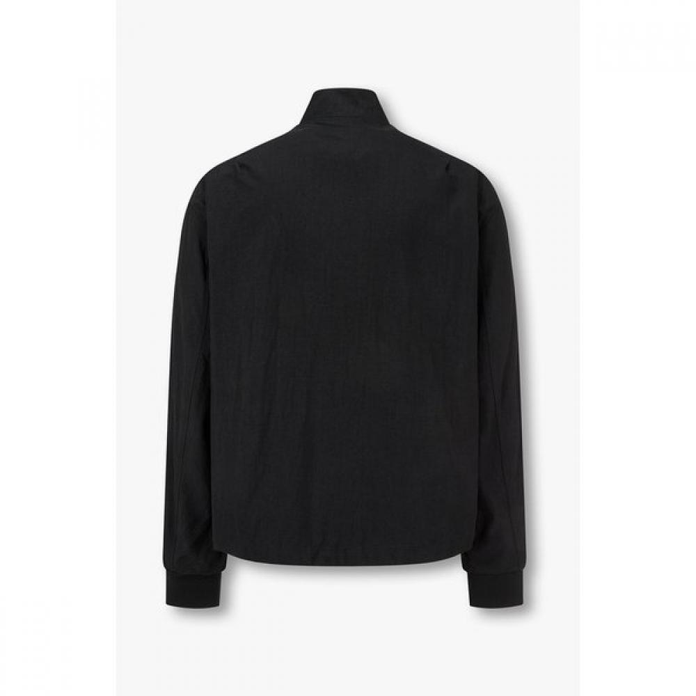 Emporio Armani Men S Logo Embroidery String Hem Jacket A516110033