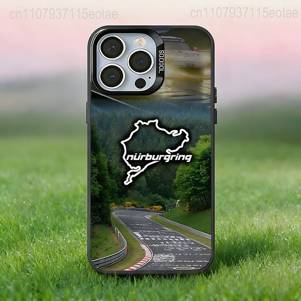 N-Nurburgring Sport Car  Phone Case For iPhone 17,16,15,14,13,12,11,Pro,Max,Plus,E,Air,Mini Black IMD Cover