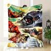 DC Comics Набор Фигурок Супергероев ДействиеПлед Фланелевый Плед для Дивана, Кровати, Путешествий, Кемпинга, Офиса, Дивана, Кресла