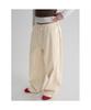 Cation Cotton Tab String Pants Beige