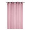 Voilage - Linwood - Rose - 140 X 260 Cm - 100% Polyester - 8 Œillets En Métal