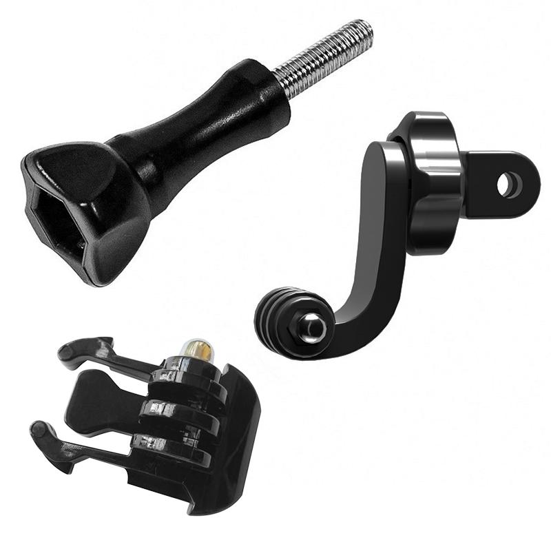 For Go Pro Accessories Tripod Mount Adapter Long Thumb Screw for GoPro Hero 13 12 11 10 9 8 Insta360 X4 for DJI Action Camera 4